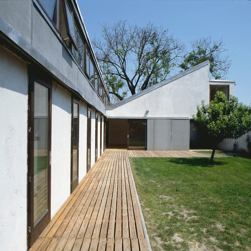 Ansicht Wohnhaus Spuller / Wien 22