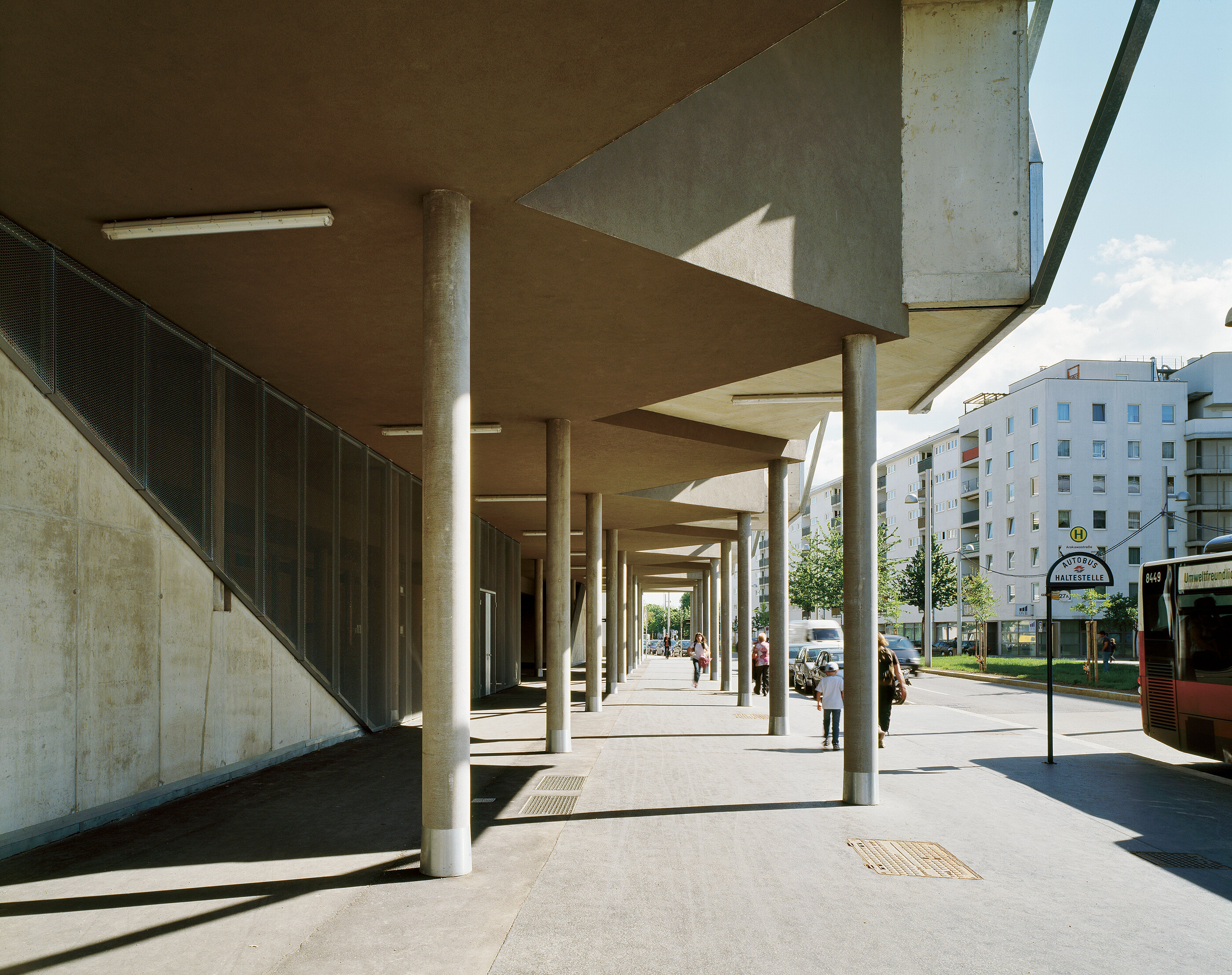 Ansicht Wohnhaus Tokiostrasse / Wien 22