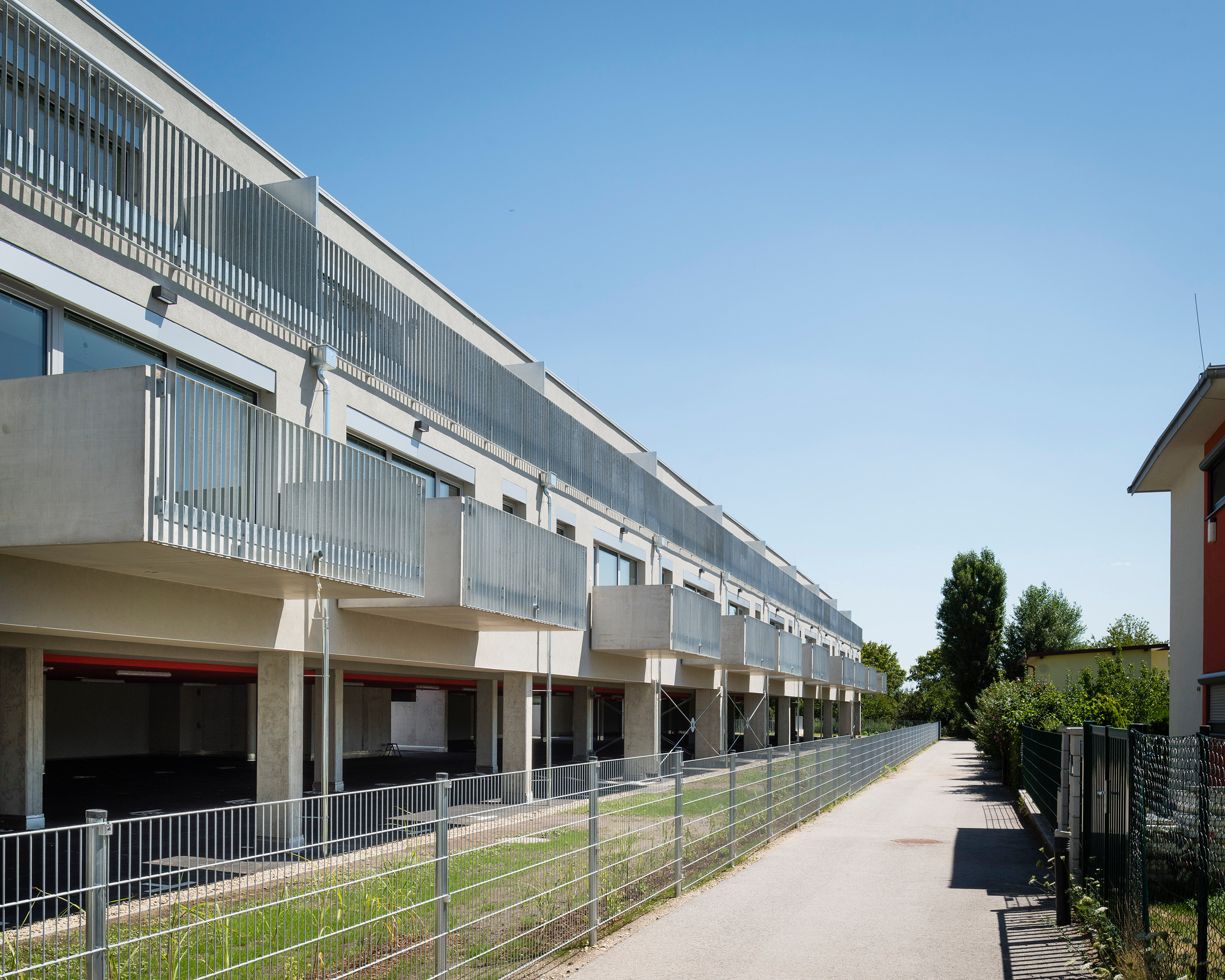 Ansicht Fritz-Kandl-Gasse GPA / WIen 21