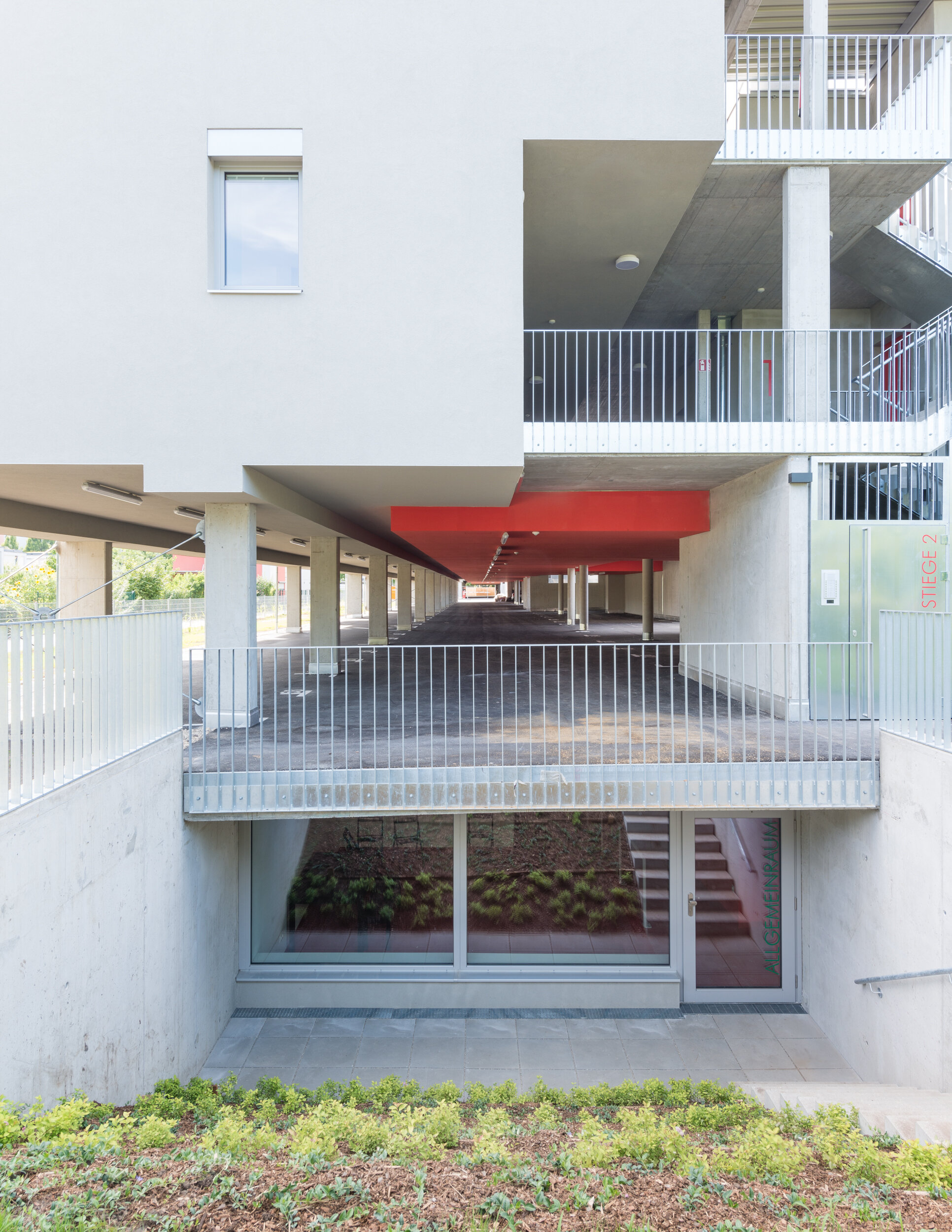 Ansicht Fritz-Kandl-Gasse GPA / WIen 21