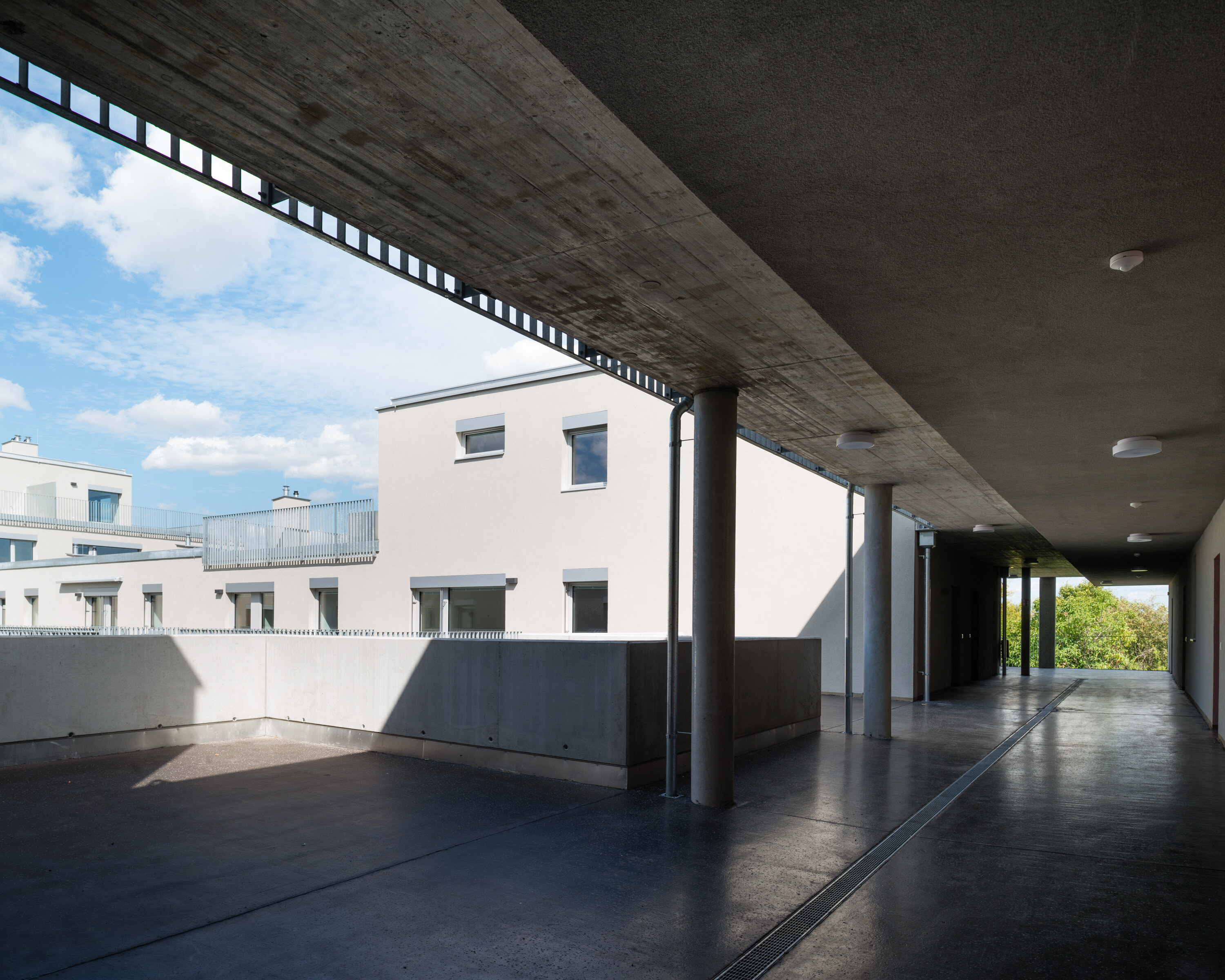 Ansicht Fritz-Kandl-Gasse GPA / WIen 21