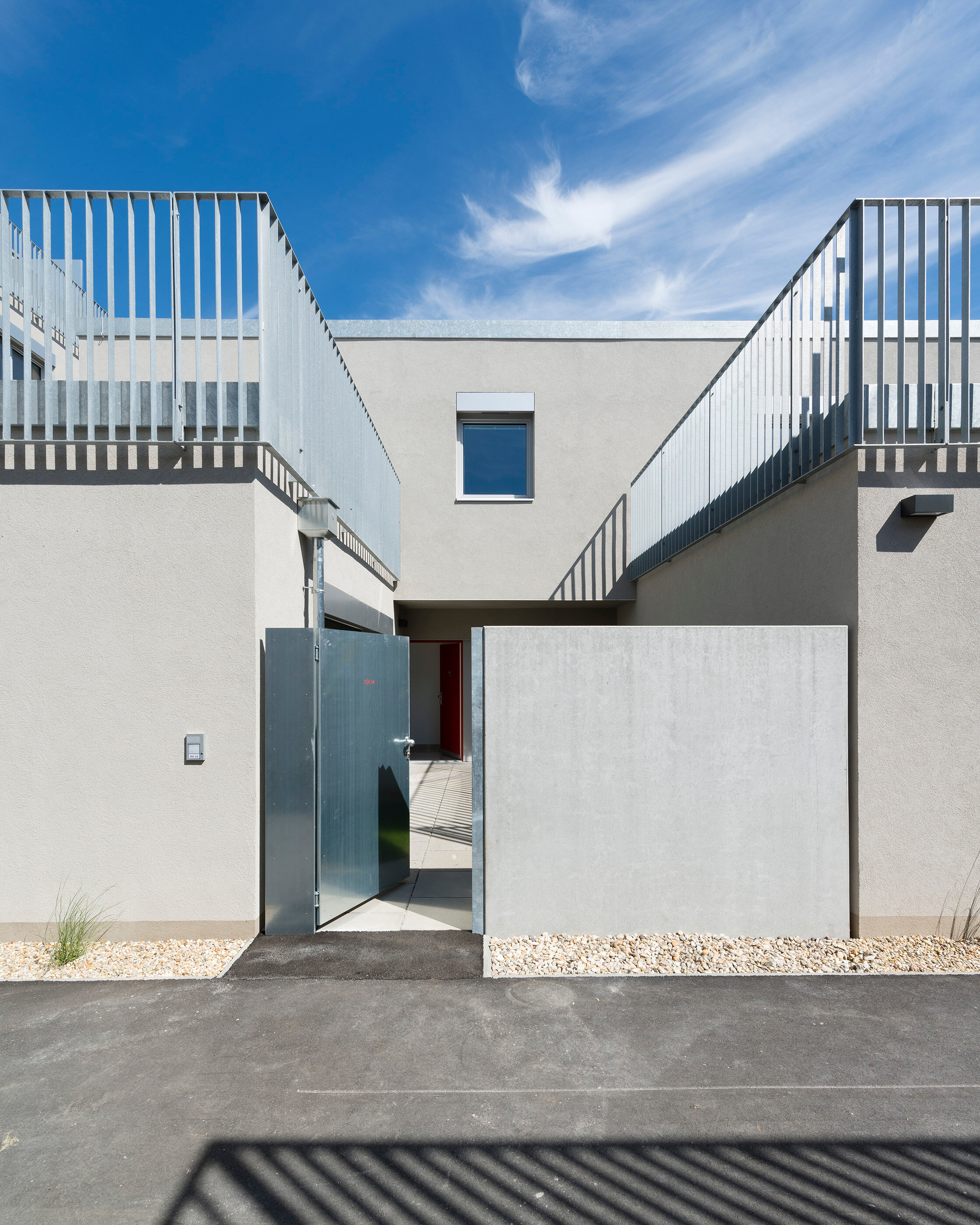 Ansicht Fritz-Kandl-Gasse GPA / WIen 21