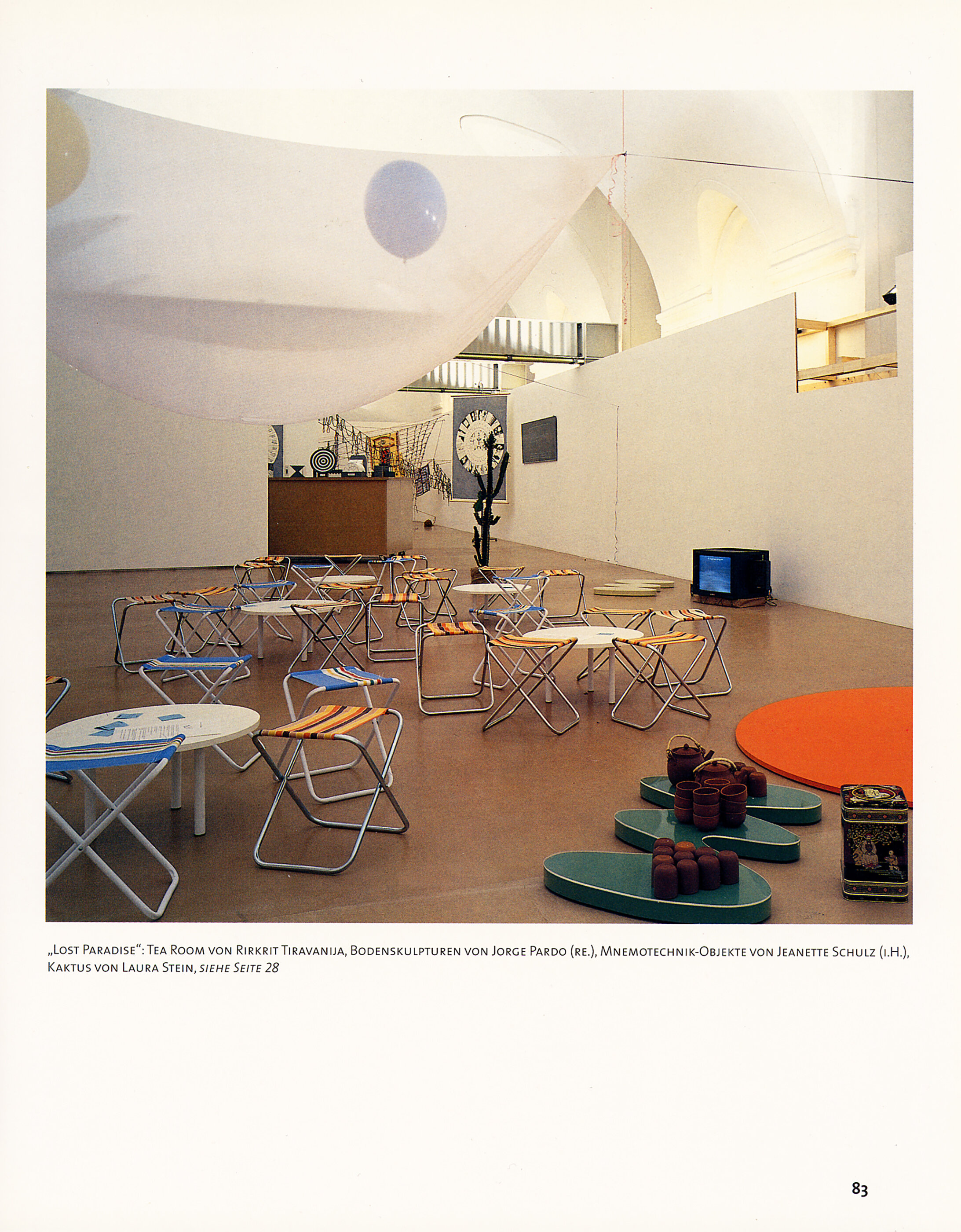 Ansicht Innenraum Kunstraum Wien / Museumsquartier / Wien 7