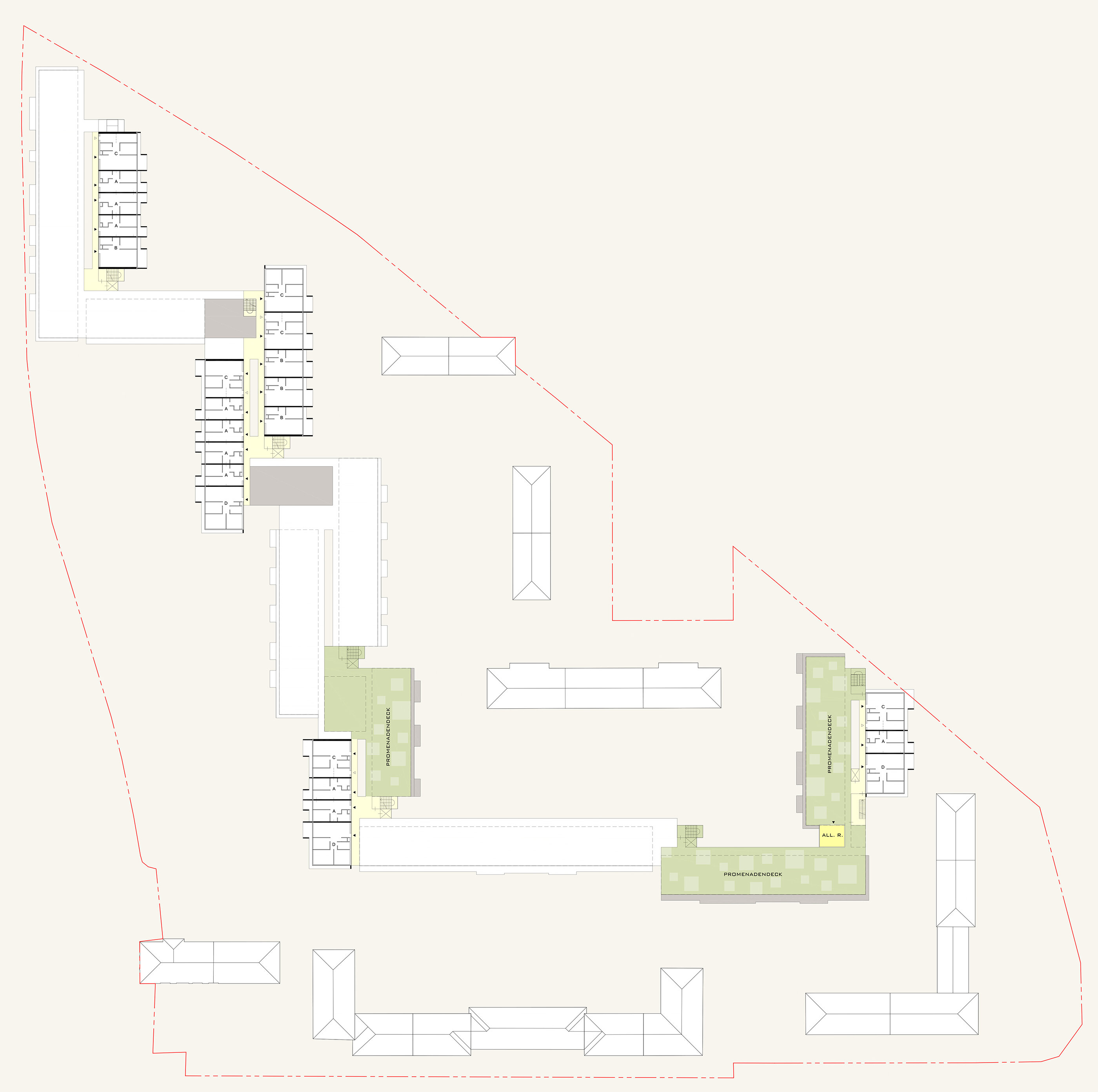 Grundriss OG7 Pradler Saggen / Innsbruck / Tirol