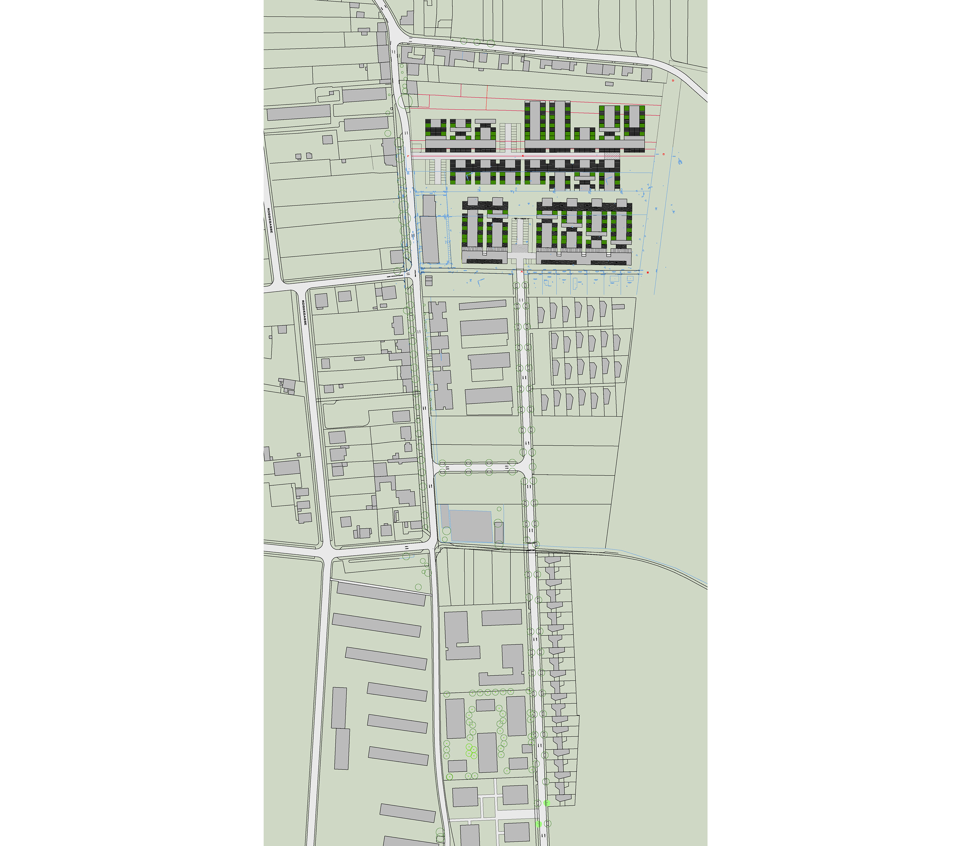 Lageplan Mühlweg / Strebersdorf / Beer-Hofmann-Gasse / Wien 21