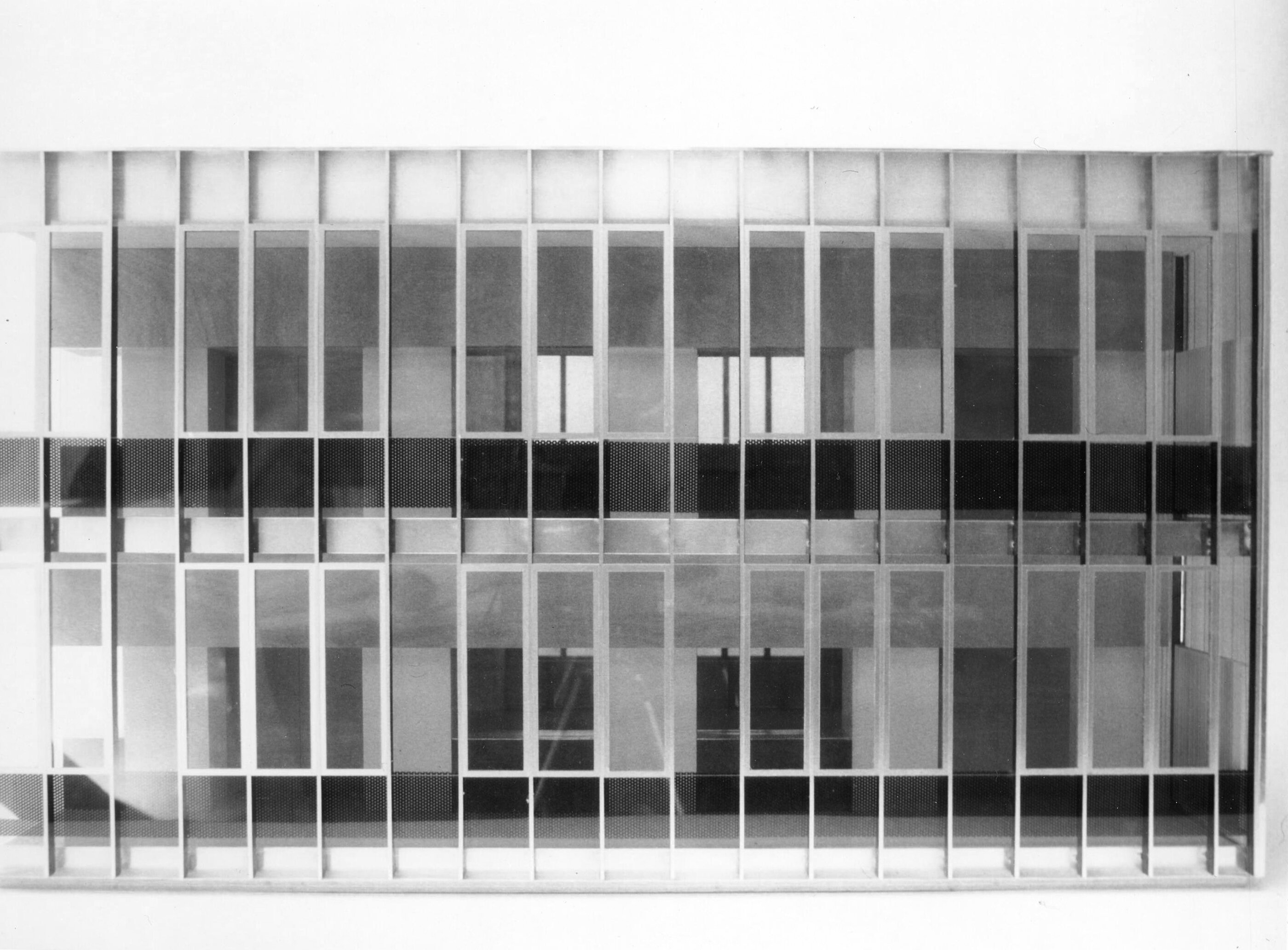 Modell Schule Zehdengasse / Wien 21