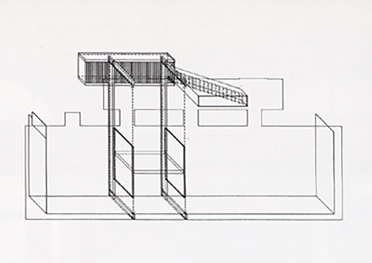 Axonometrie Kunstraum Wien / Museumsquartier / Wien 7