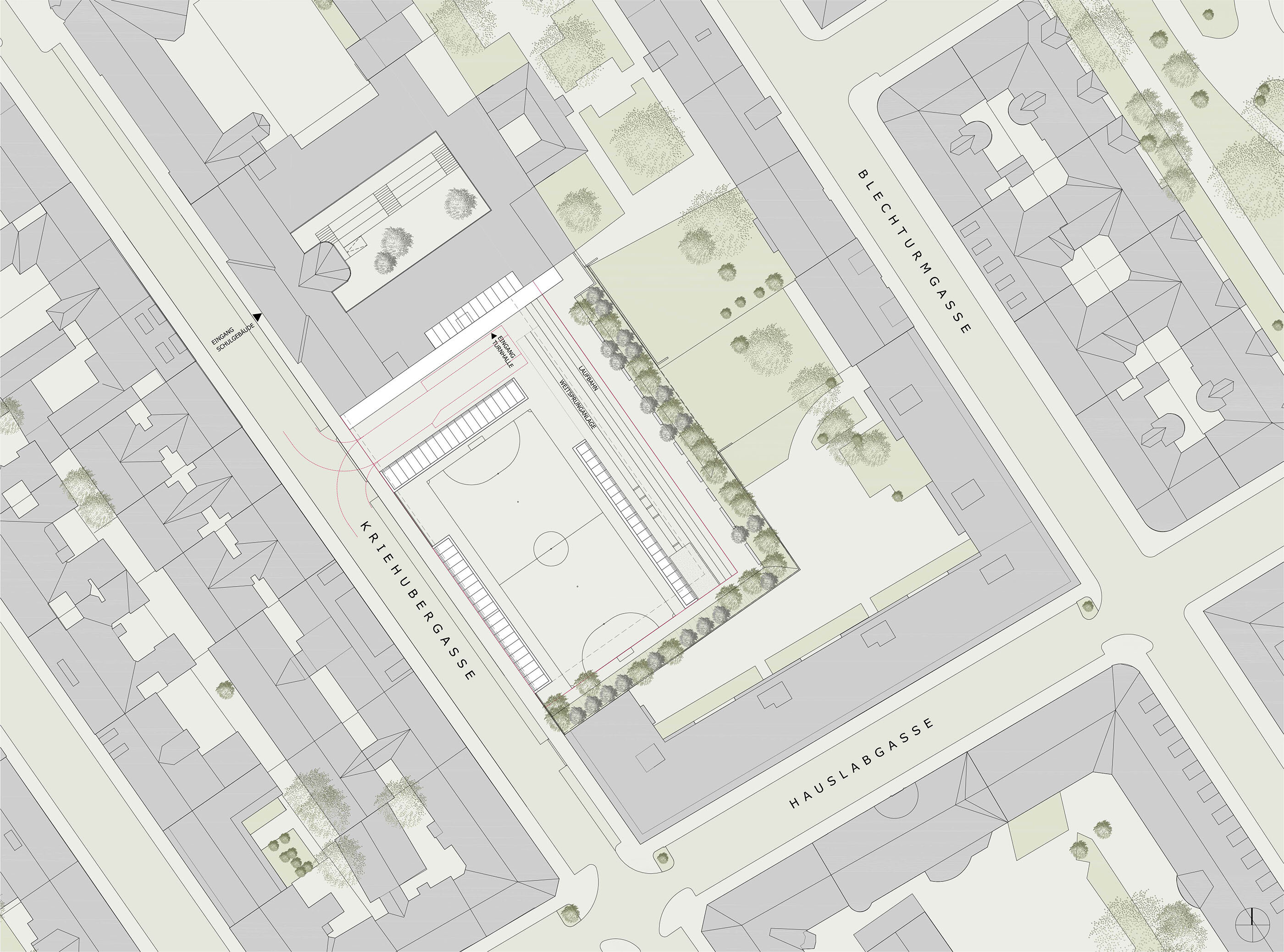 Lageplan /Kriehubergasse / WIen