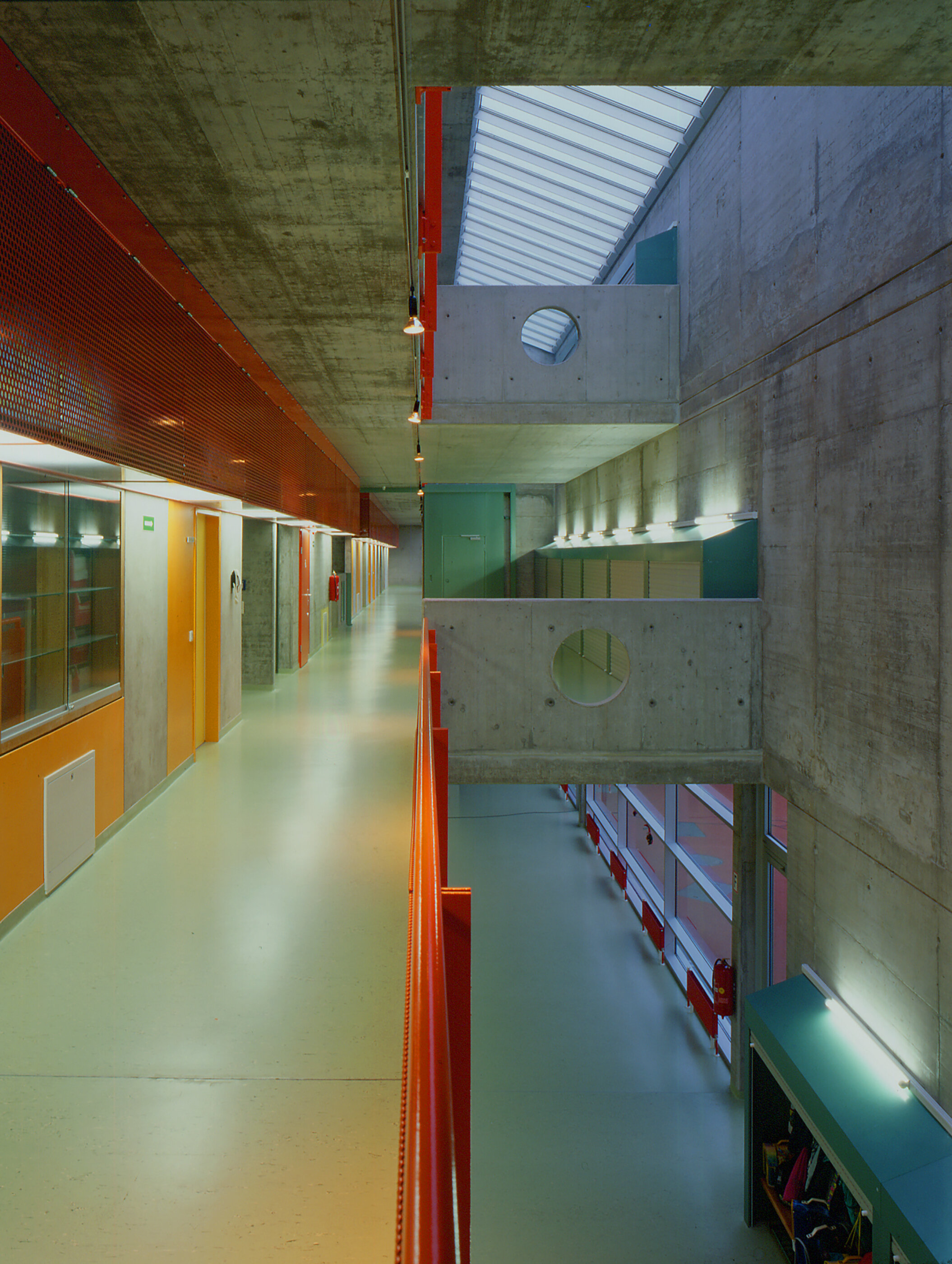 Ansicht Schule Zehdengasse / Wien 21