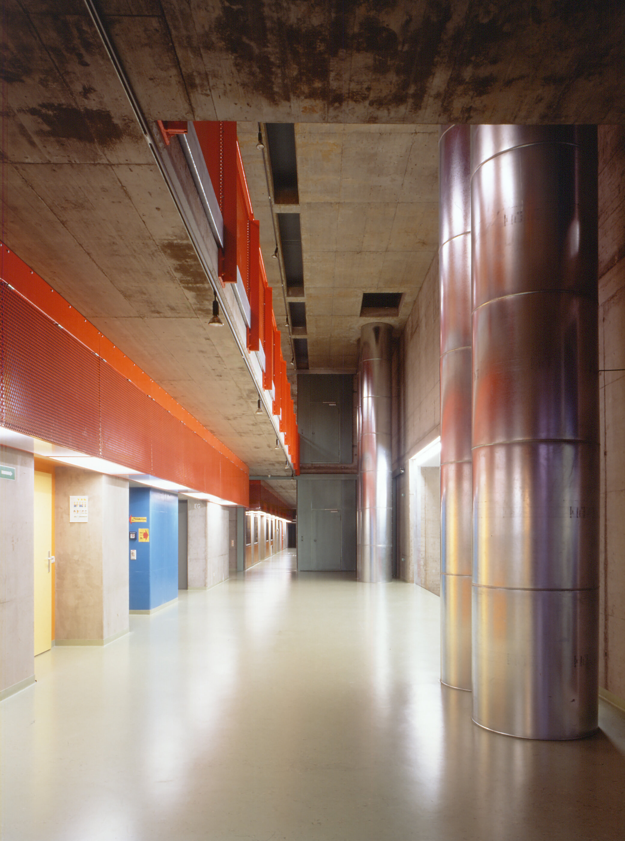 Ansicht Schule Zehdengasse / Wien 21