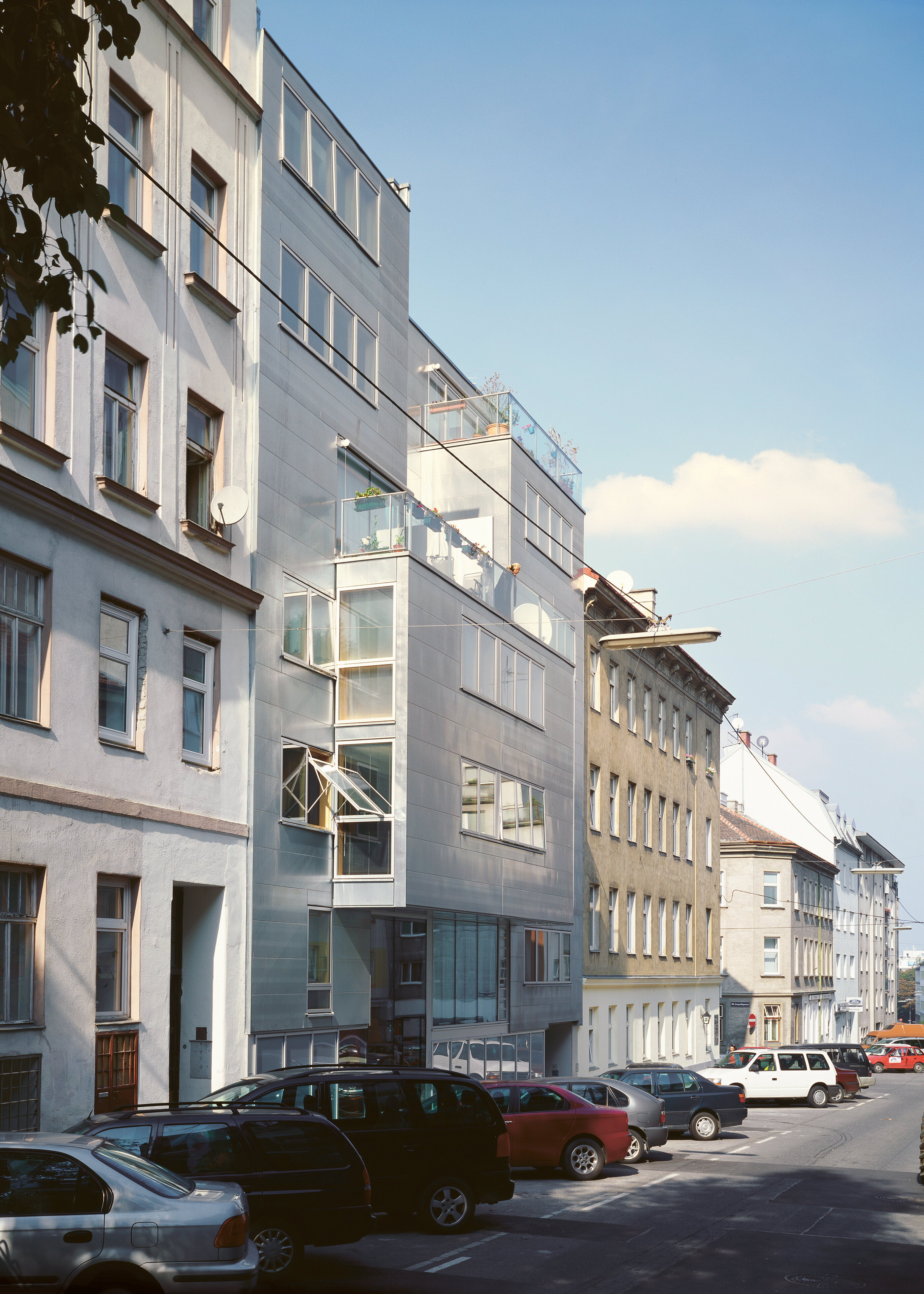 Ansicht Wohnhaus Alxingergasse / Wien 10