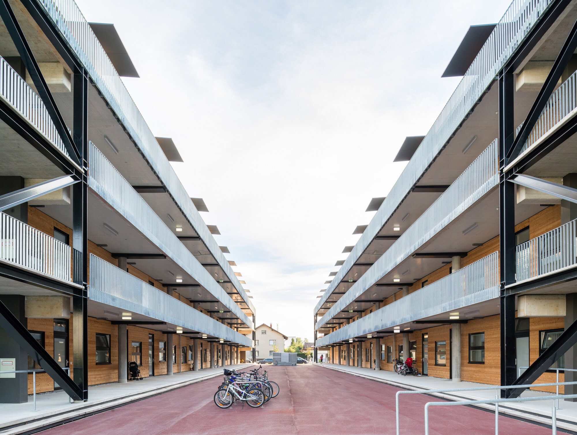 Ansicht Wohnbau Maximilianstraße / St.Pölten
