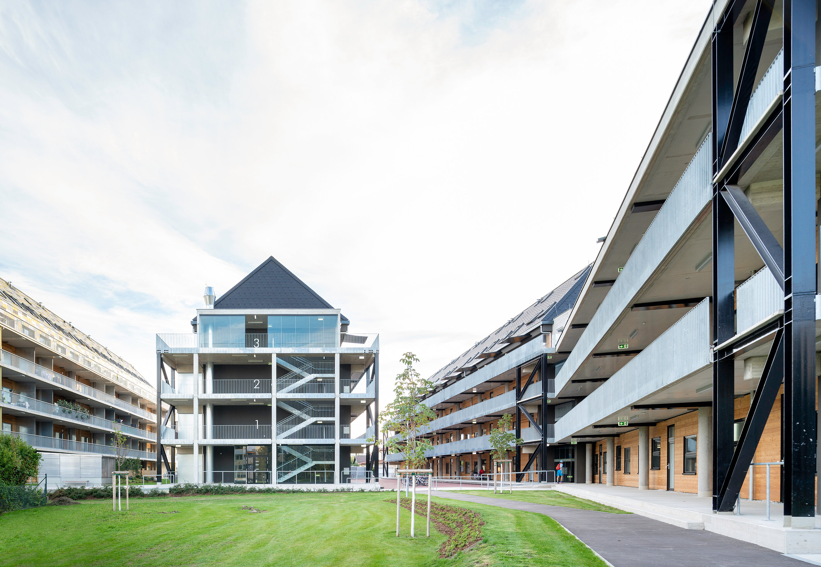 Ansicht Wohnbau Maximilianstraße / St.Pölten