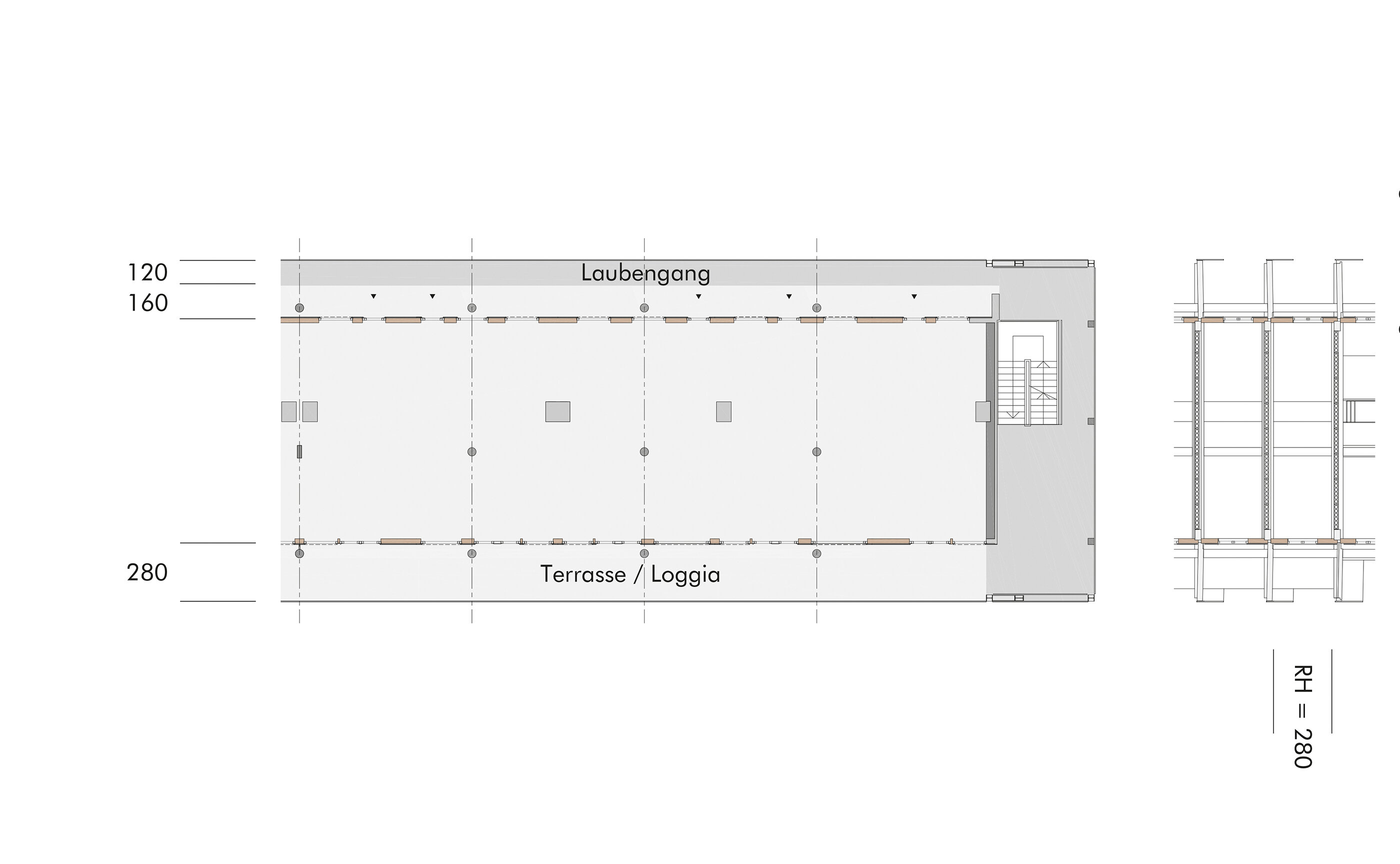 Schema Wohnbau Maximilianstraße / St. Pölten