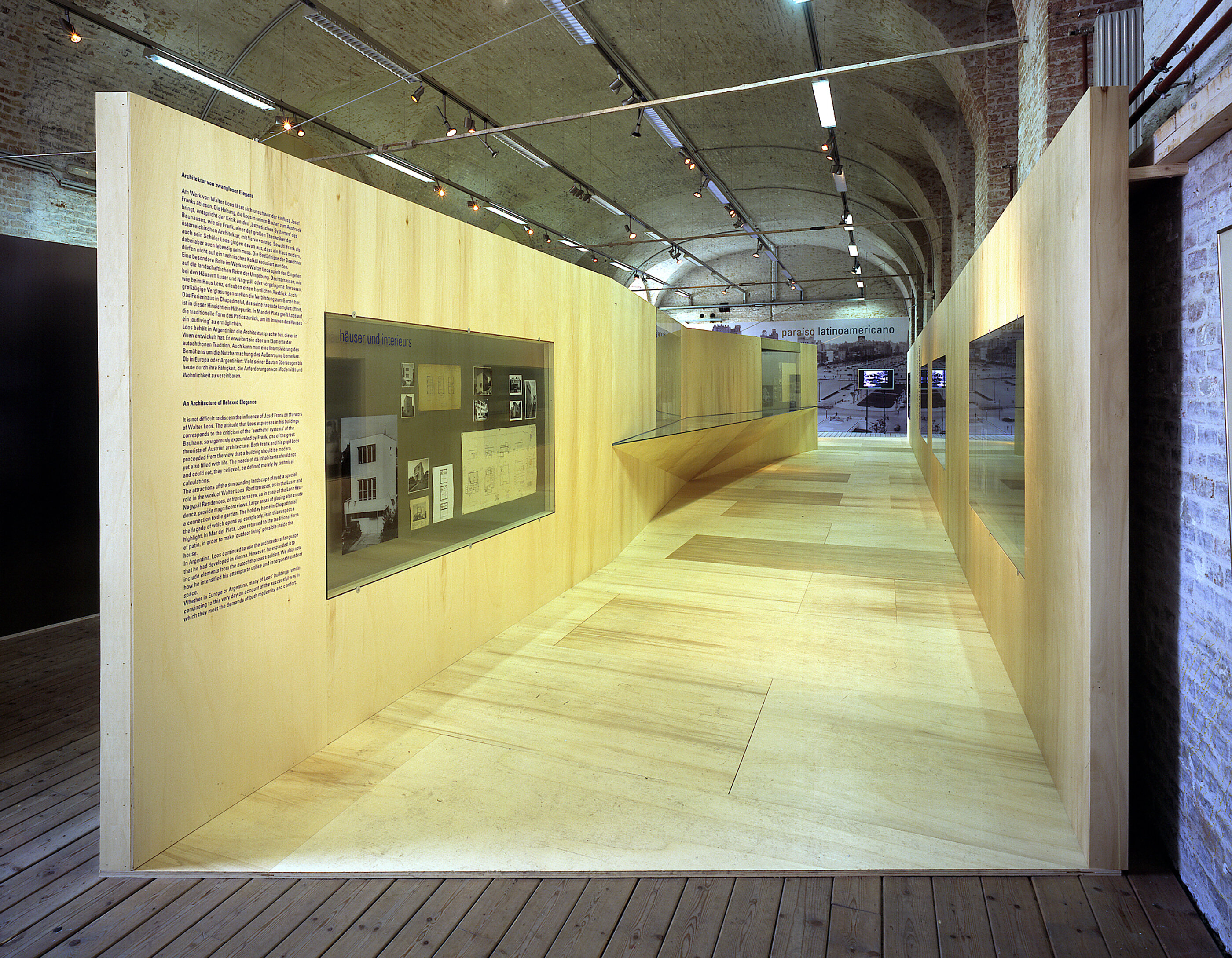 Ausstellung Der unbekannte Loos: Walter / AzW Wien / Museumsquartier