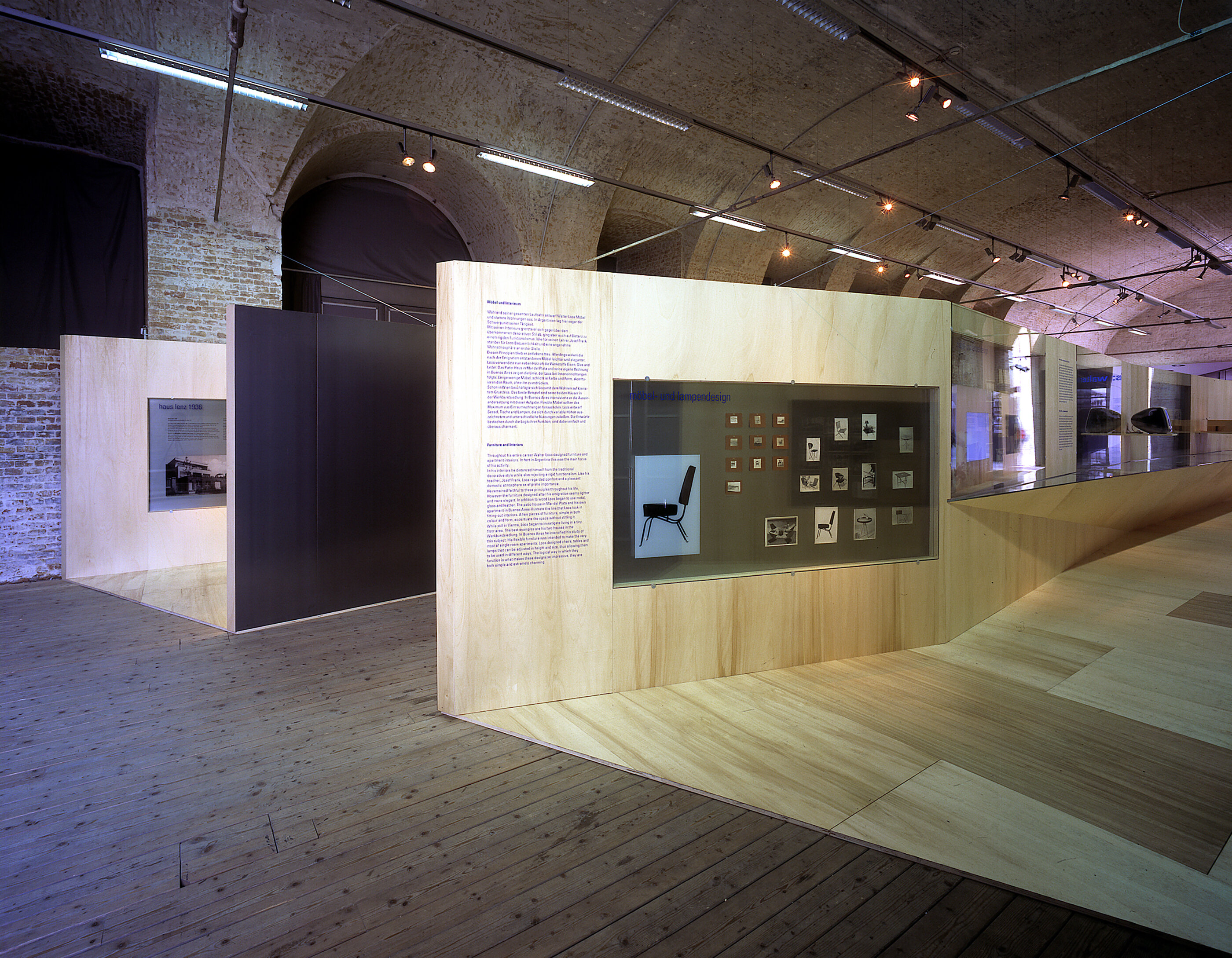 Ausstellung Der unbekannte Loos: Walter / AzW Wien / Museumsquartier