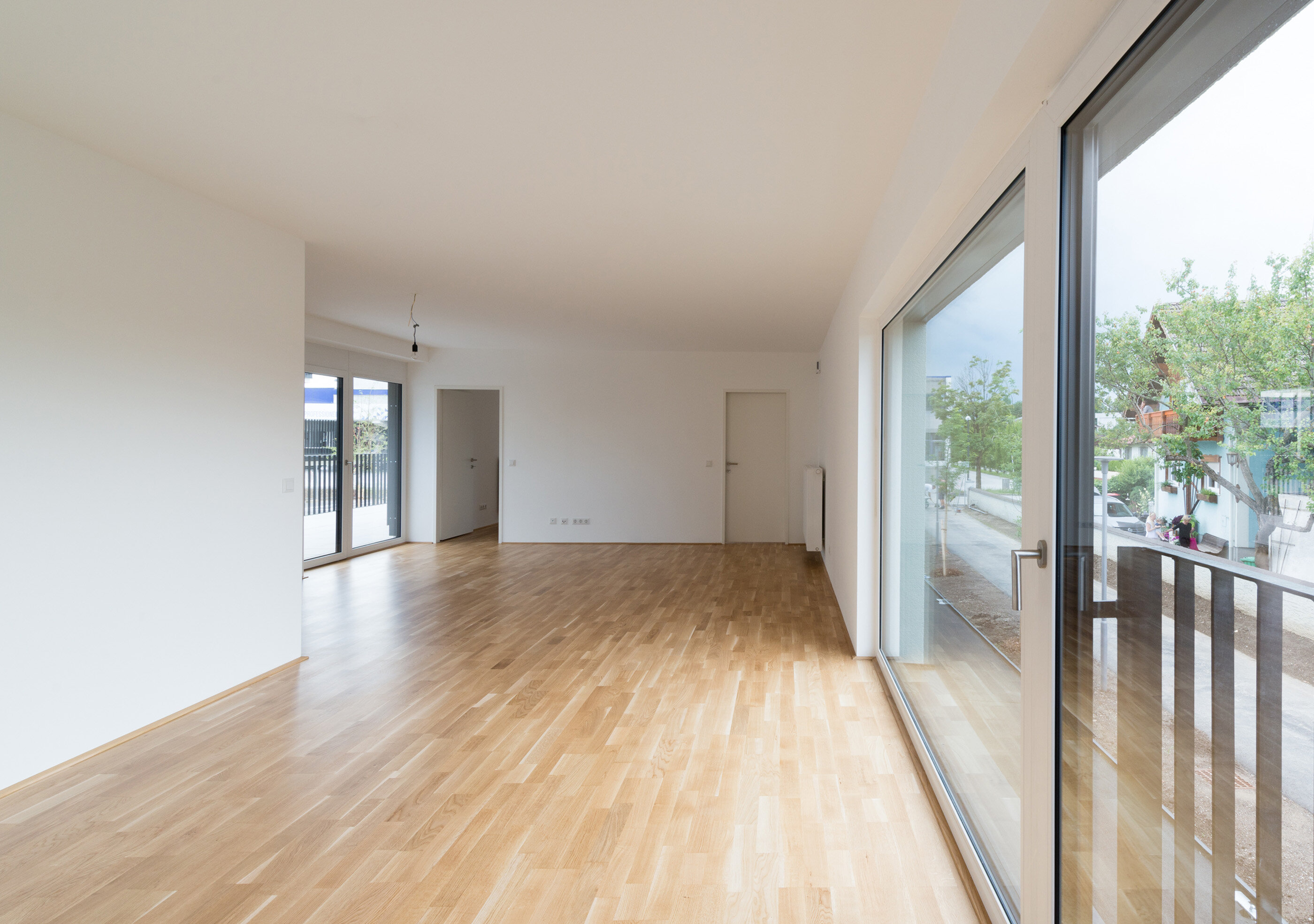 Ansicht Wohnbau Saalachstraße / Salzburg