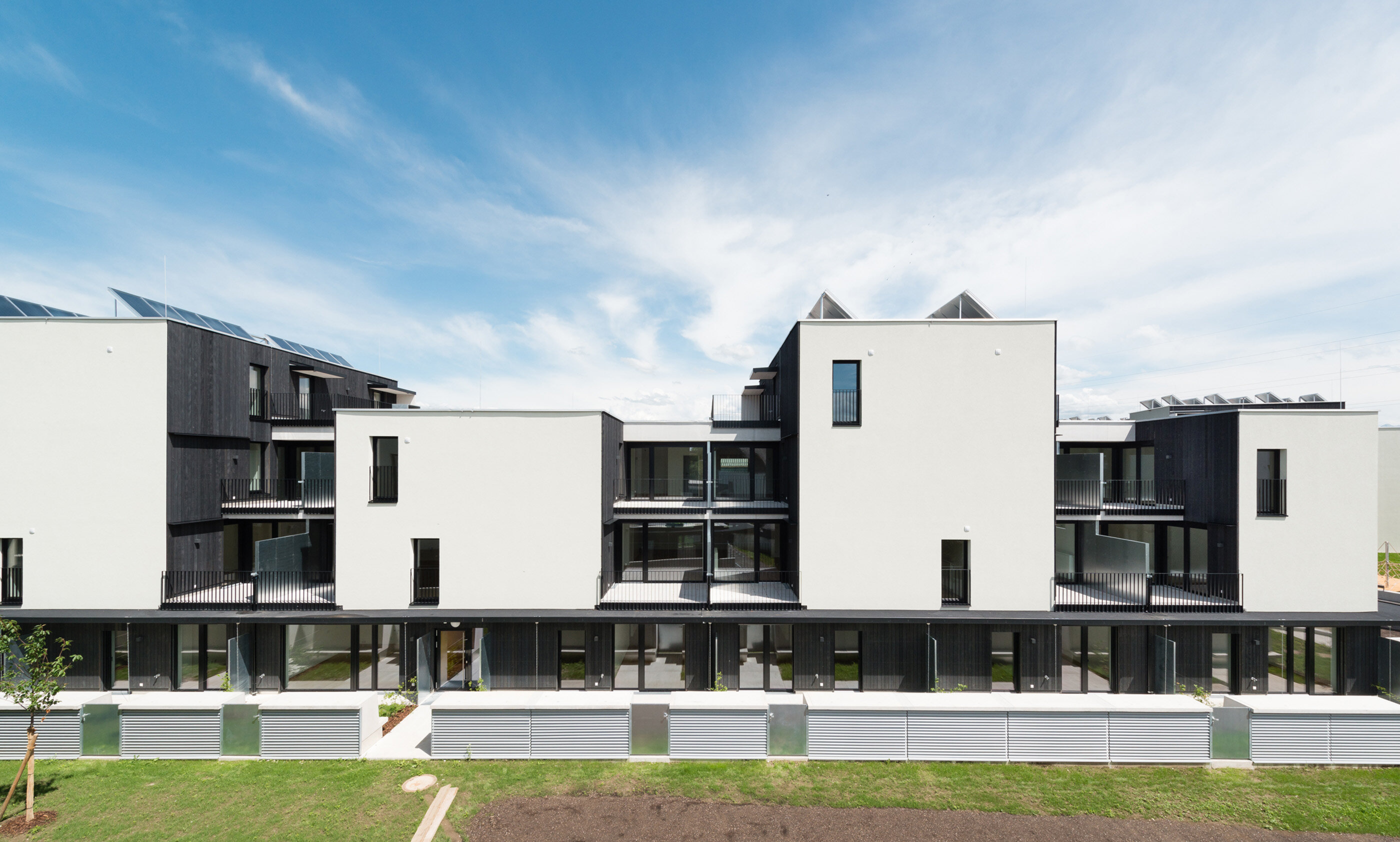 Ansicht Wohnbau Saalachstraße / Salzburg