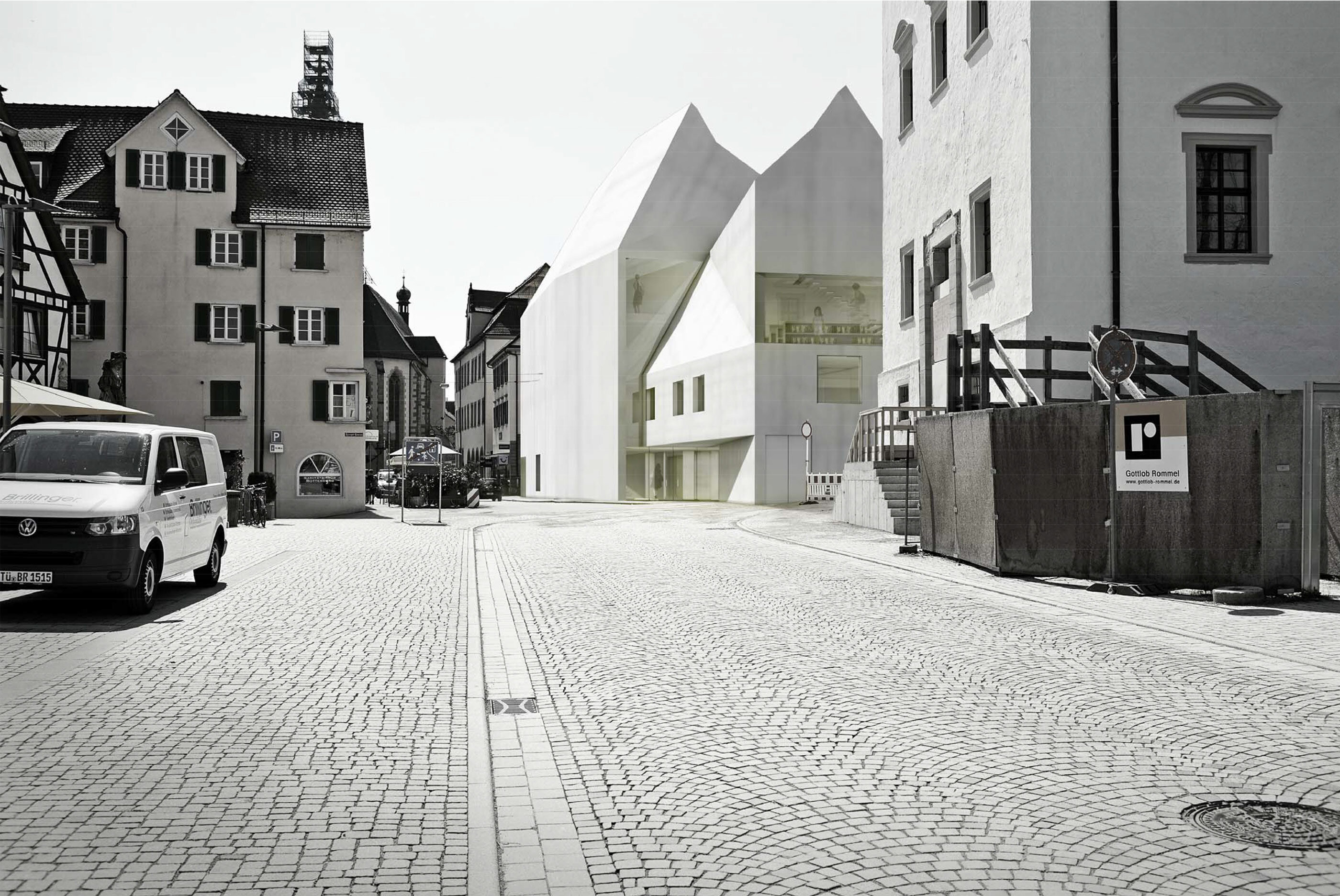 Schaubild Stadtbibliothen Rottenburg am Neckar / Deutschland