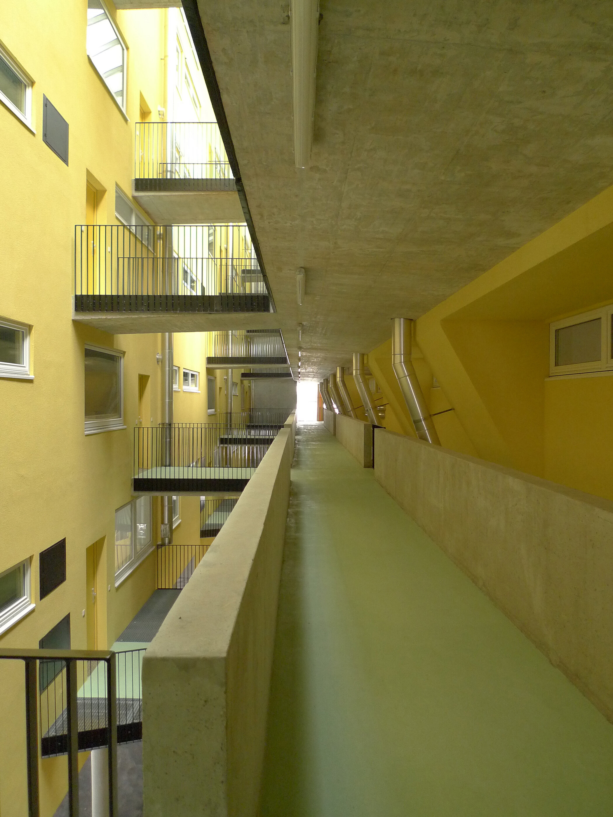 Ansicht Wohnhaus Tokiostrasse / Wien 22
