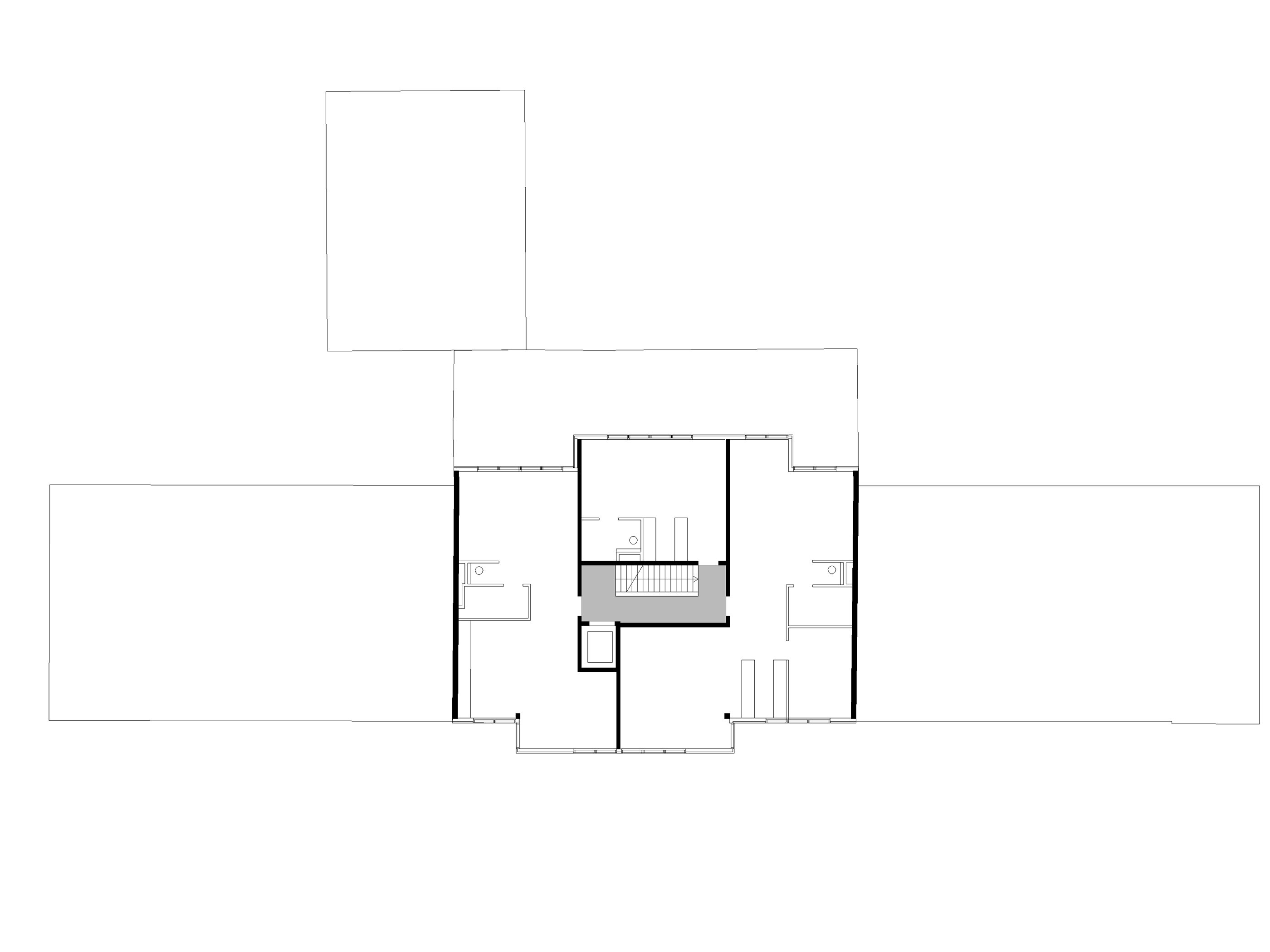 Grundriss OG3 Wohnhaus Alxingergasse / Wien 10