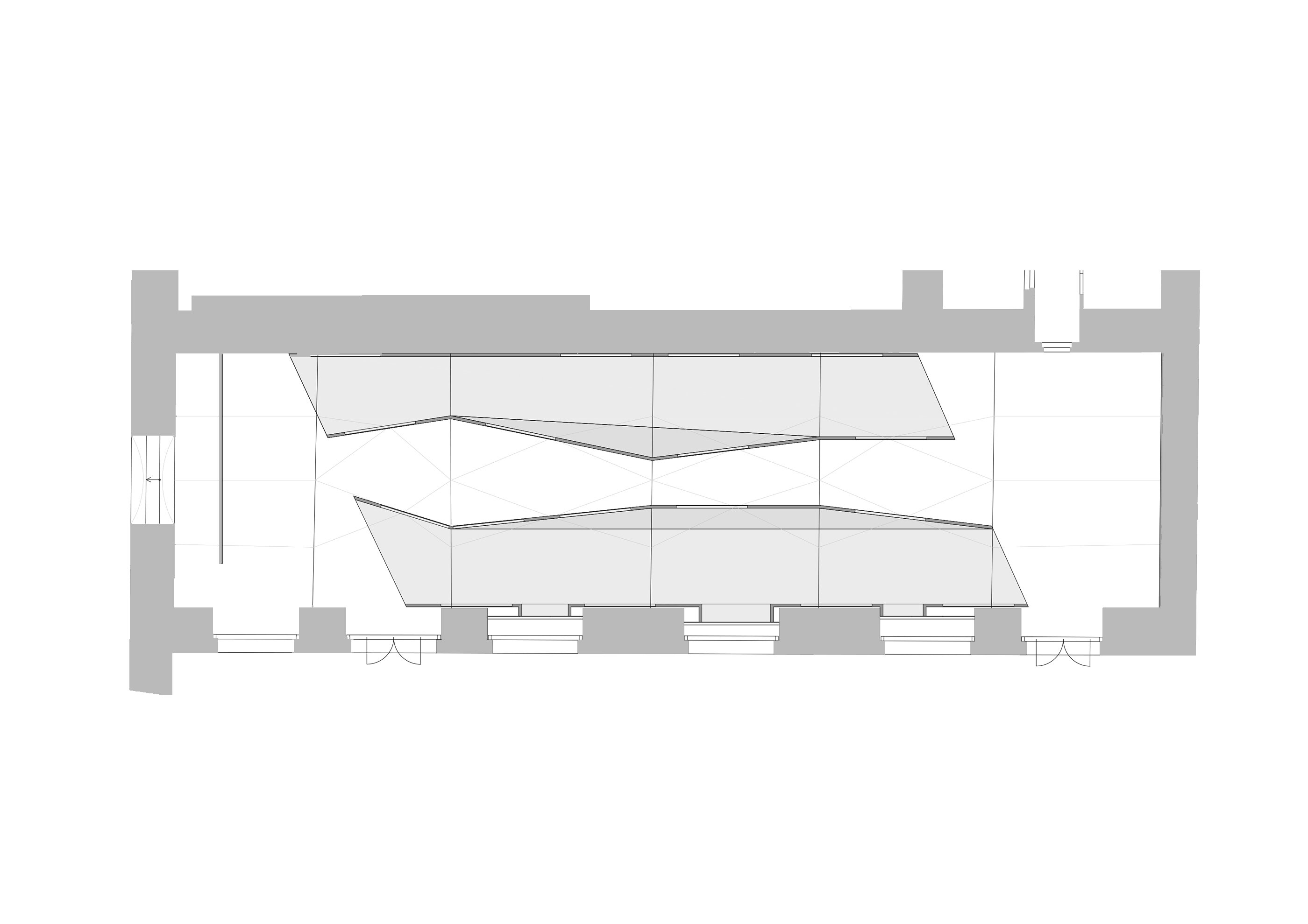 Grundriss Ausstellung Der unbekannte Loos: Walter / AzW Wien / Museumsquartier
