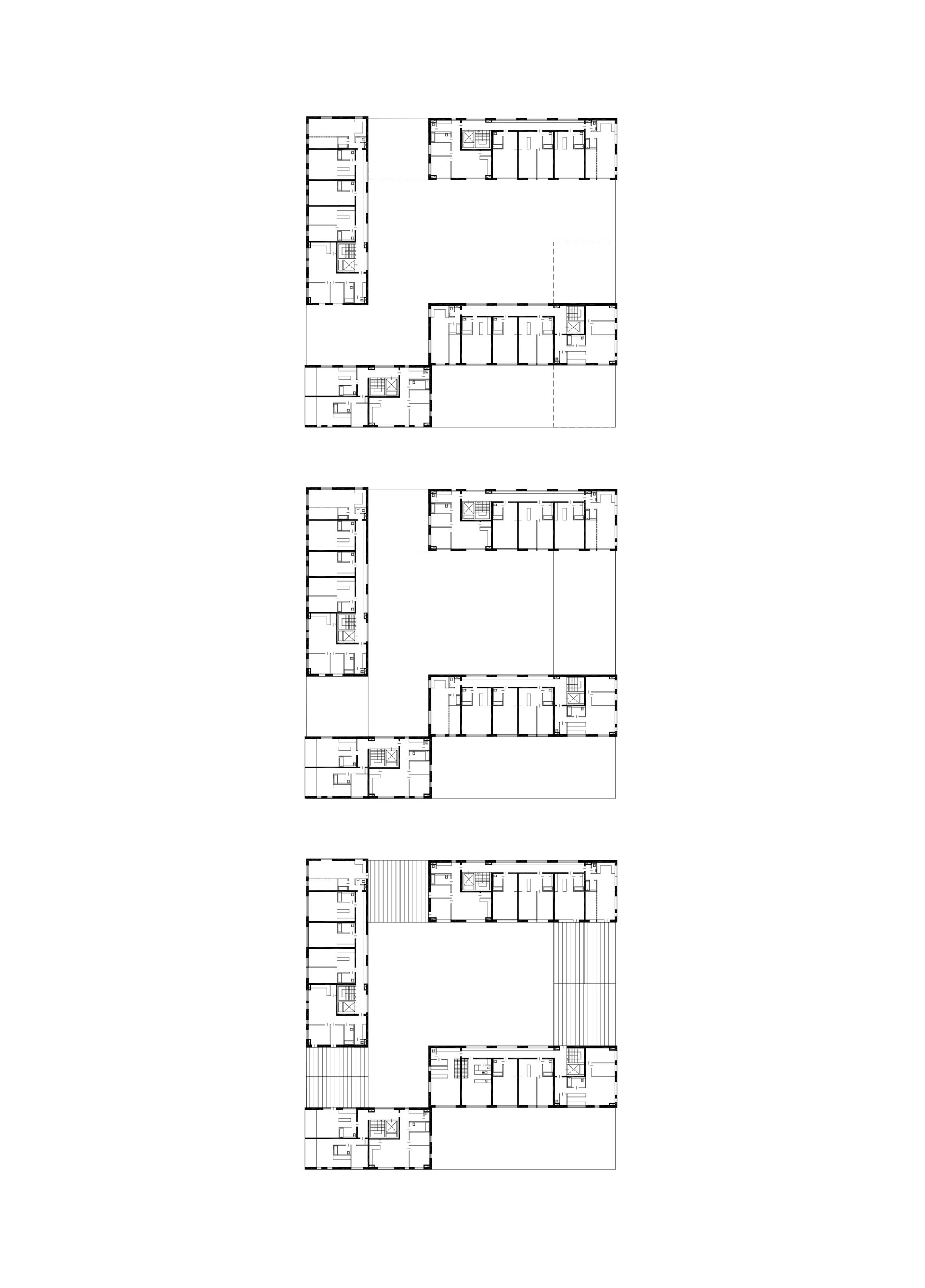 Grundrisse Spark City / Bratislava / Slowakei