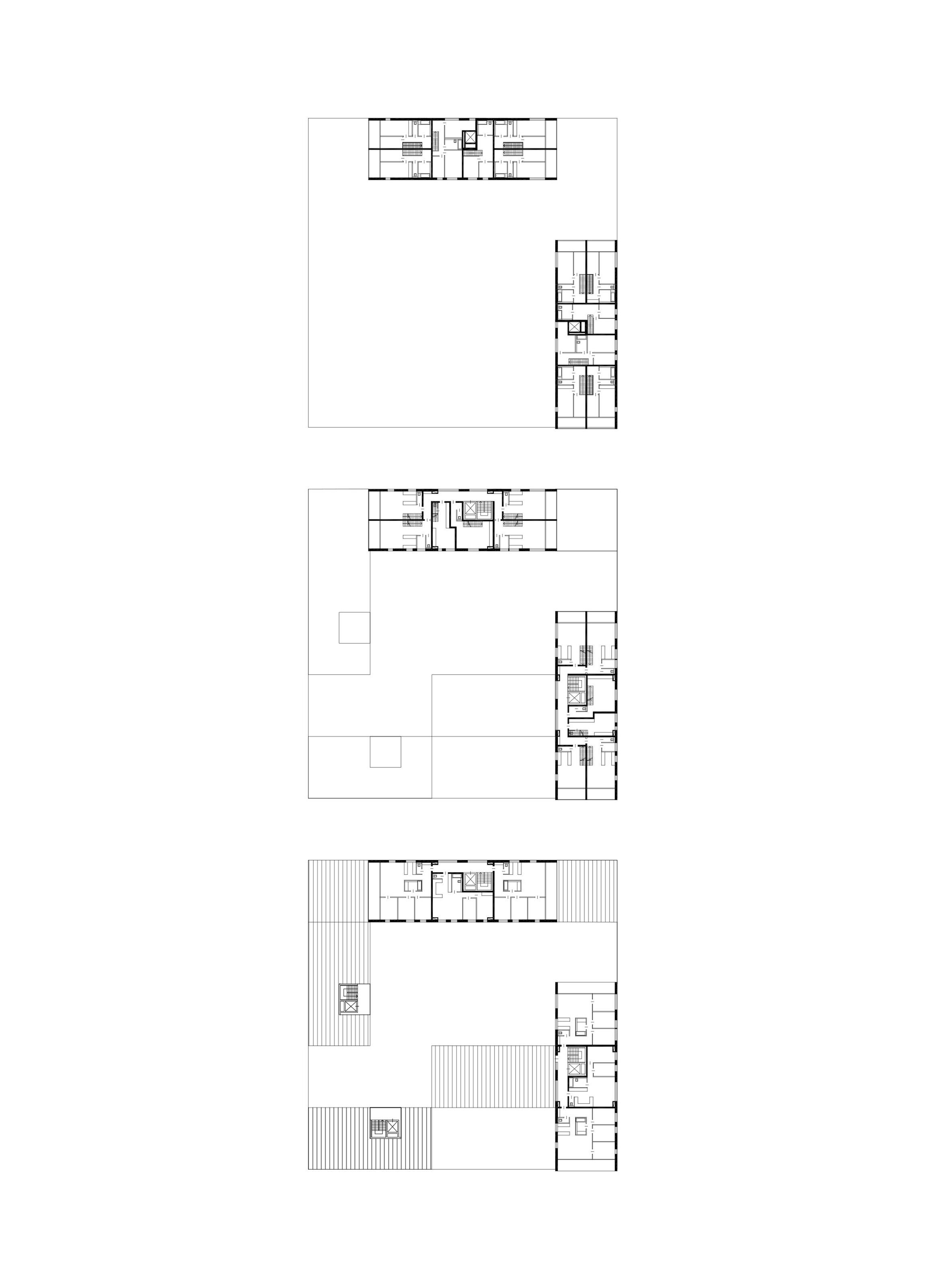 Grundrisse Spark City / Bratislava / Slowakei