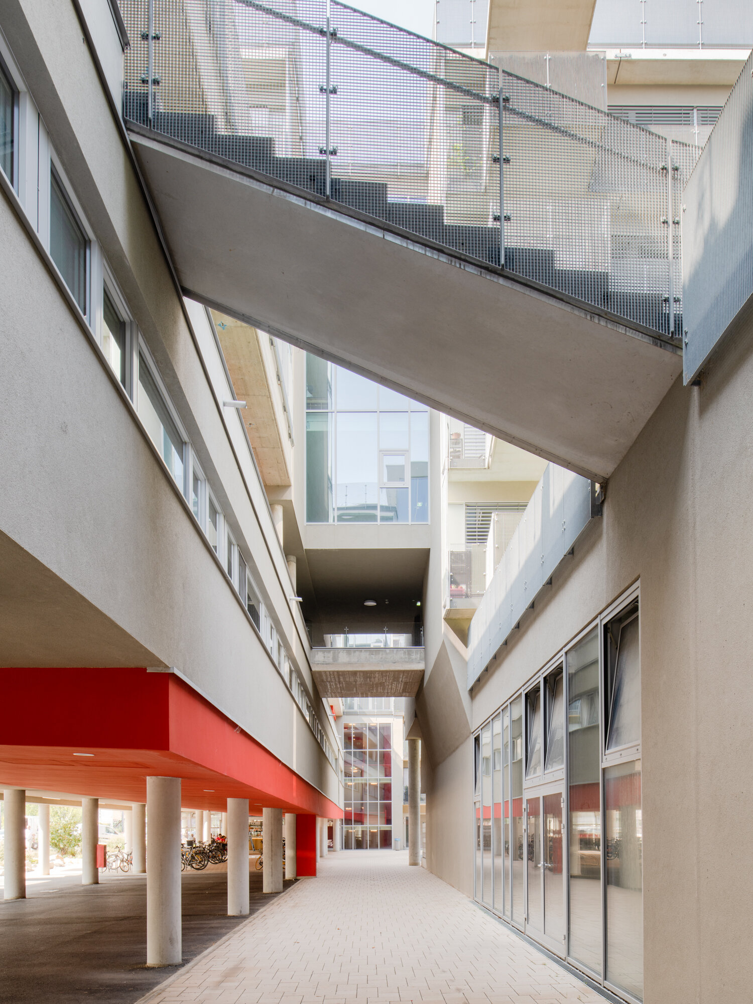 Ansicht Wohnbau in der Wiesen Süd / Wien 23