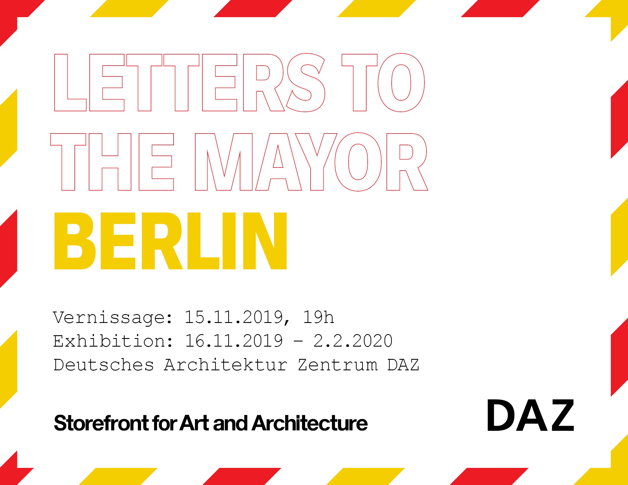 DAZ-Ausstellung Letters to the Mayor Berlin_mit Daten und Logos.png