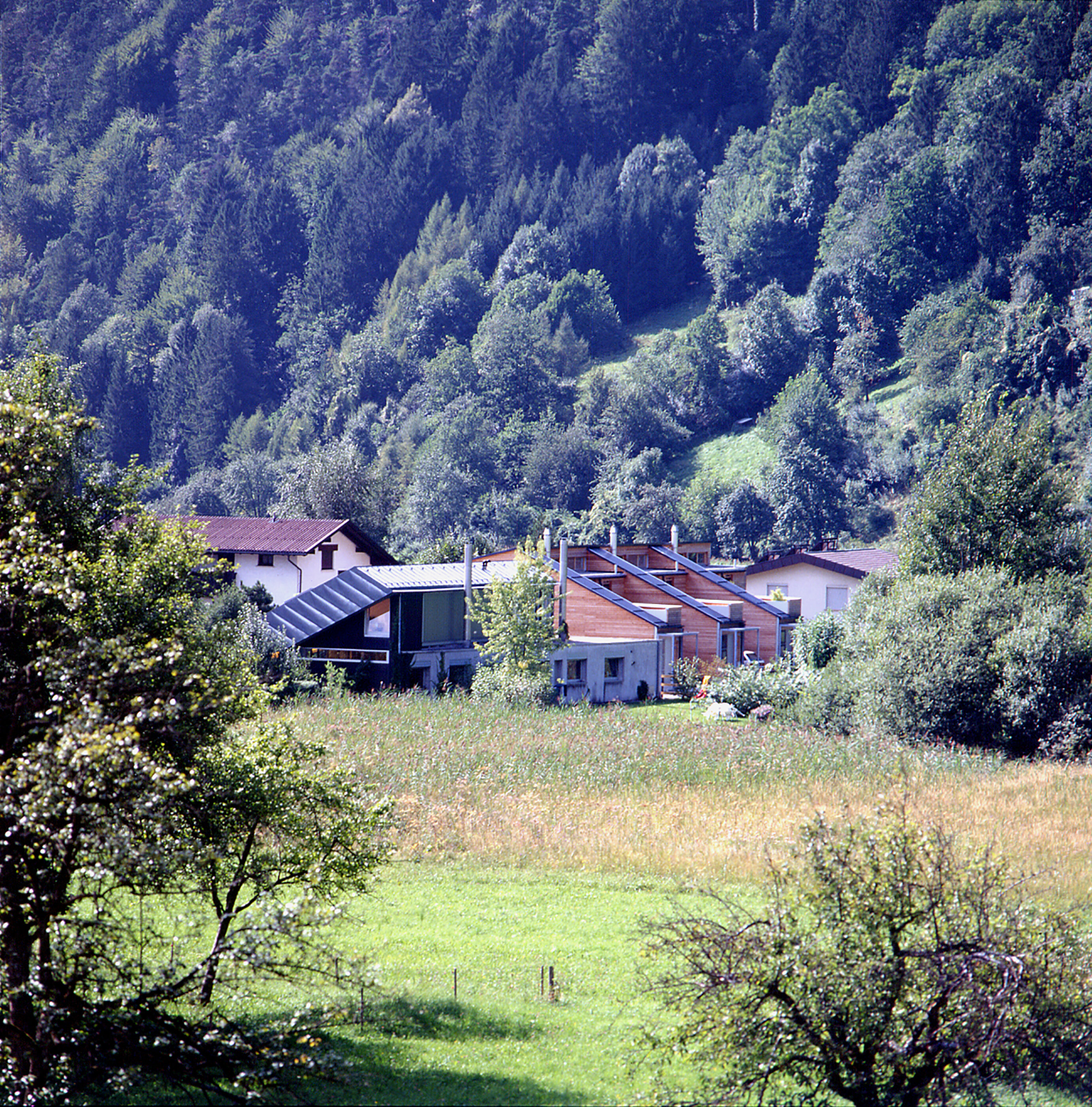 Ansicht Reihenäuser Weiherweg