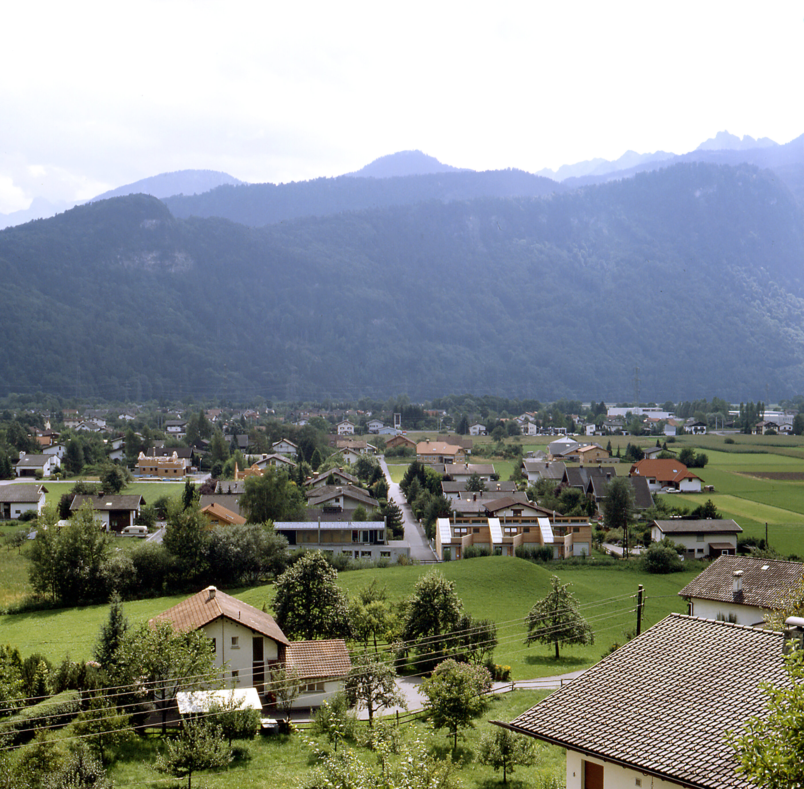 Ansicht Reihenäuser Weiherweg