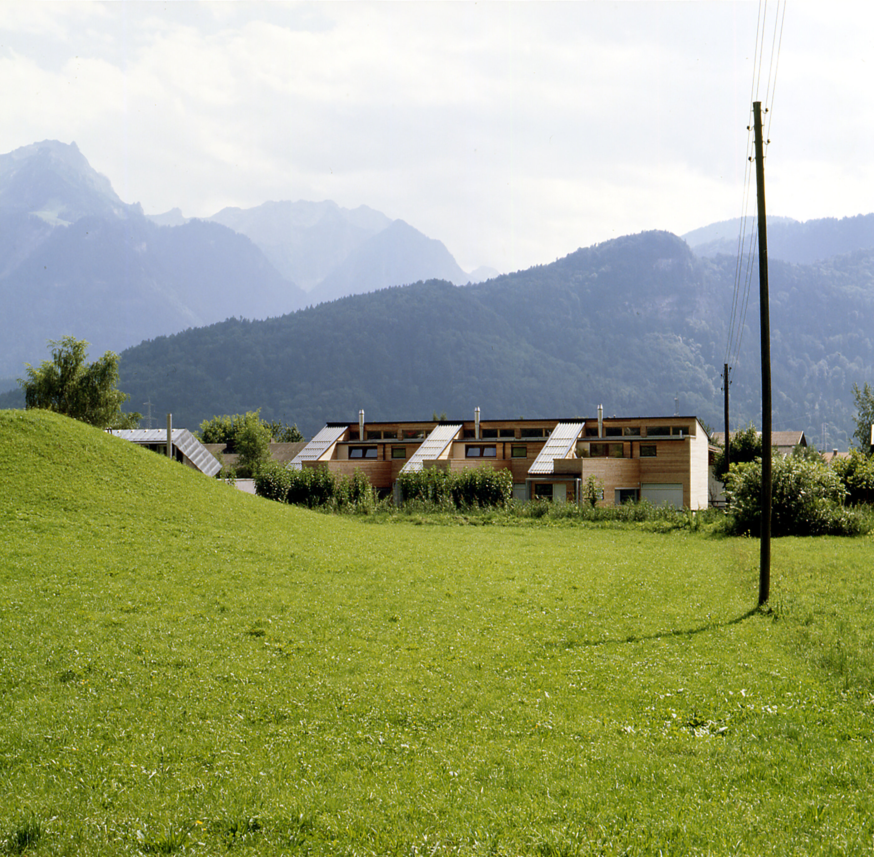 Ansicht Reihenäuser Weiherweg
