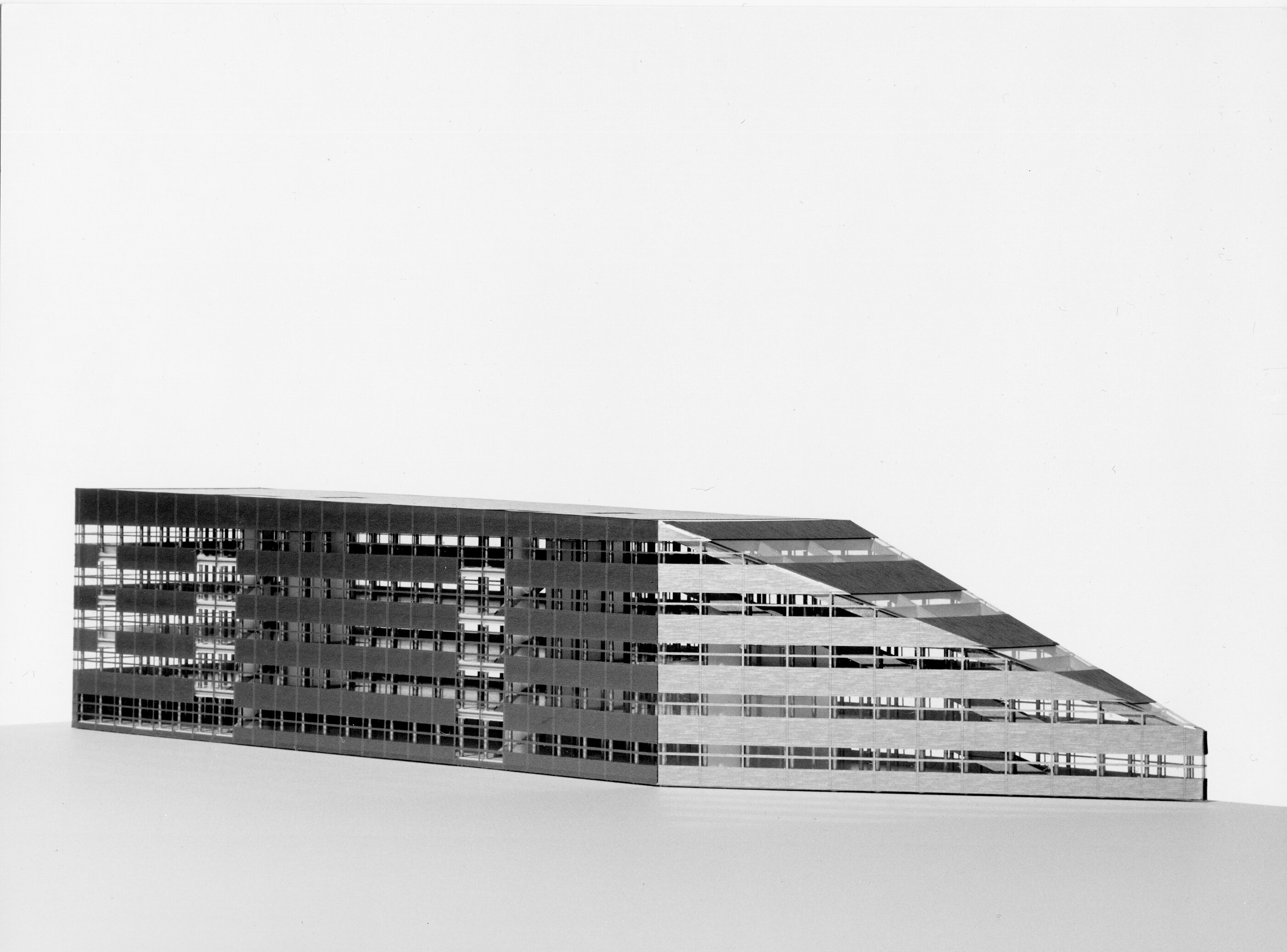 Modellfoto Zentrum für medizinische Forschung / Graz / Steiermark