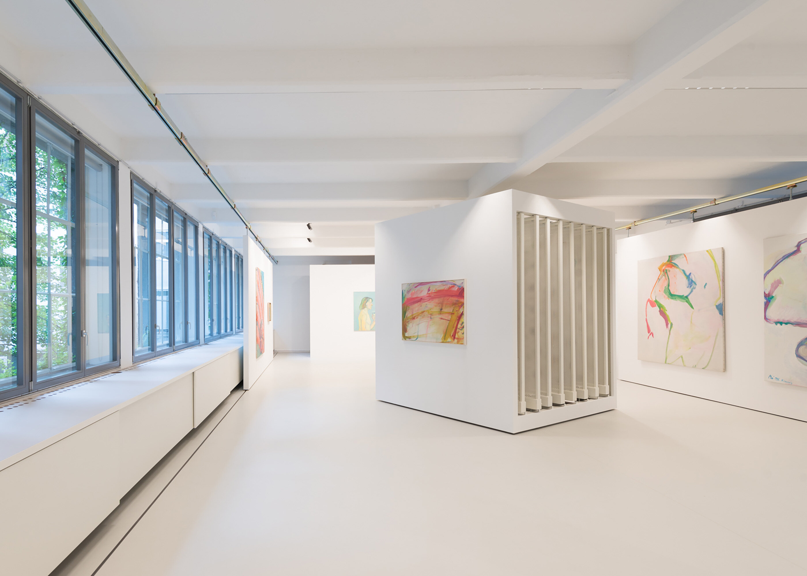 Innensicht Maria Lassnig Stiftung / Wien 14